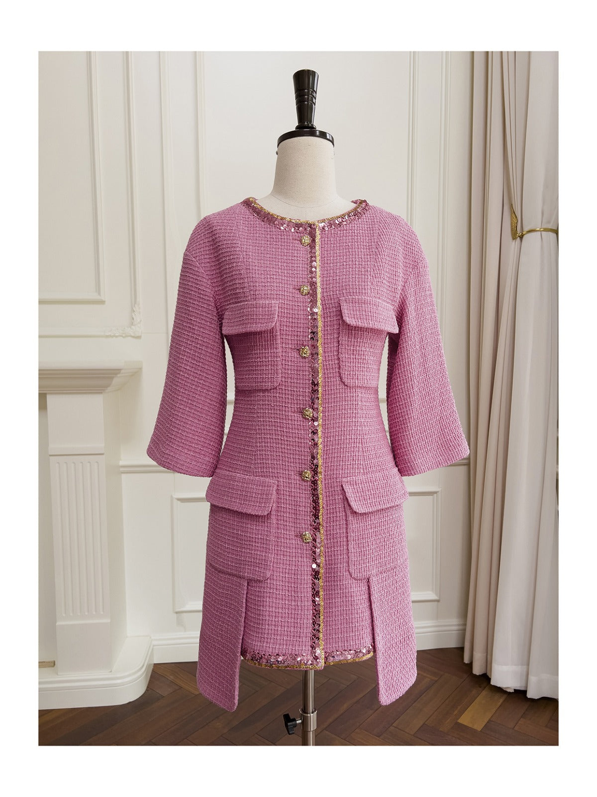 VENUS Pink Blazer Dress