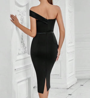 KATE Strapless Aplique Bodycon Dress