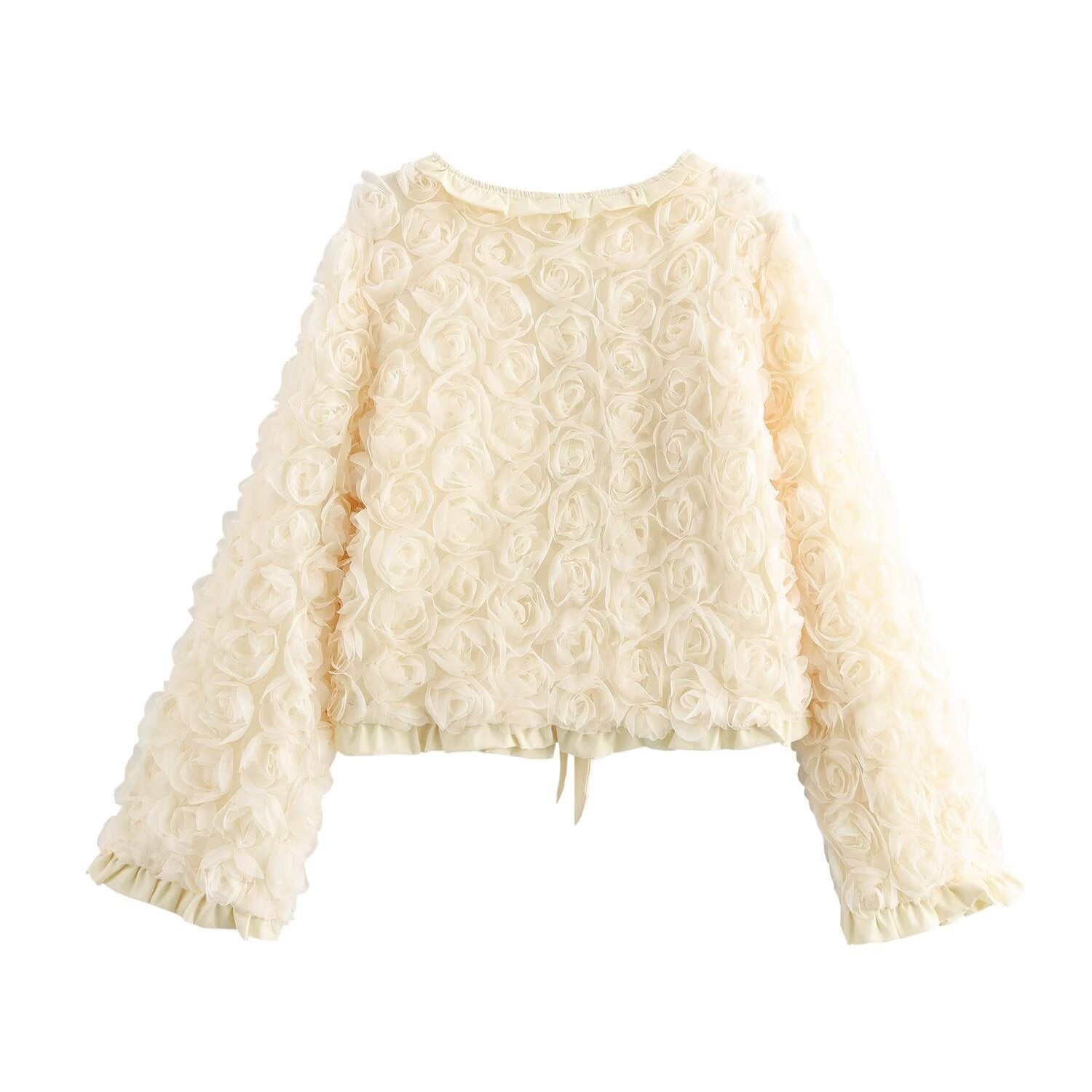 AYLIN Flower Sweater & Mini Skirt