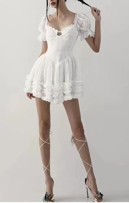 SALE White Bodycon Dress