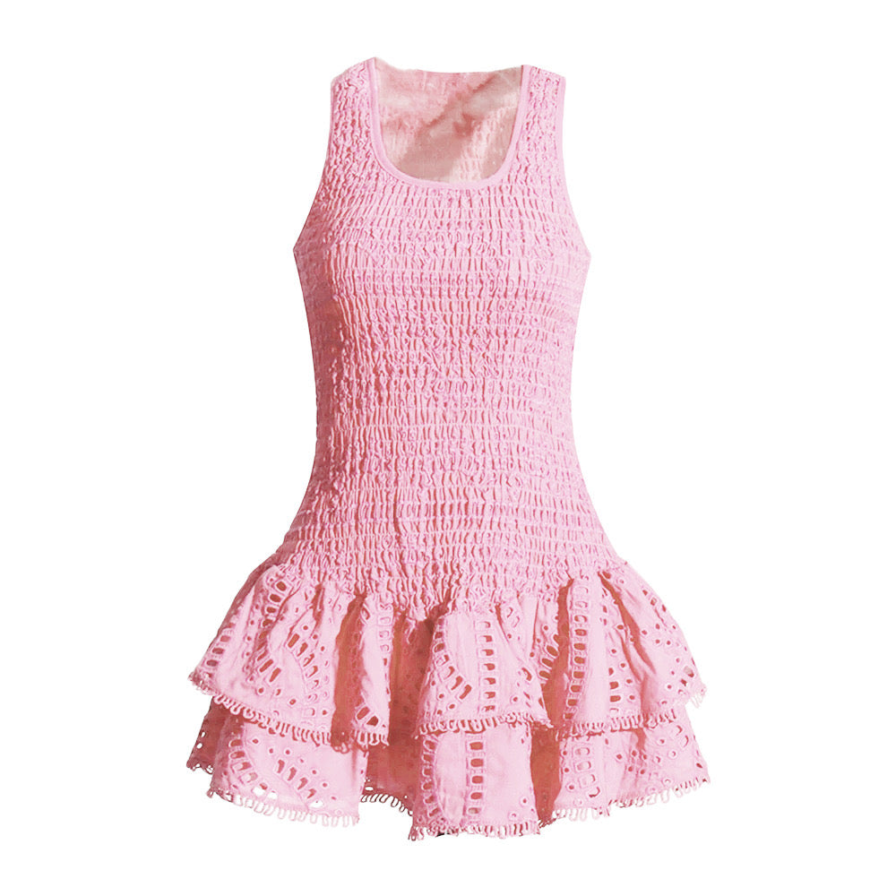 DIAMOND Summer Bodycon Dress S / PINK DIAMOND Summer Bodycon Dress S / PINK