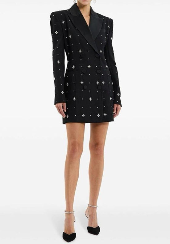 blazer with bodycon dress Bodycon Dress with Blazer Summer Outfits (4 ideas & outfits)