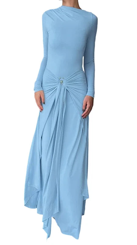 ADA Long Sleeve Maxi Bodycon Dress