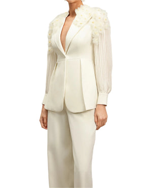 ALANIS Flowers Bodycon Suit