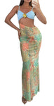 ALLEGRIA Cut Out Summer Bodycon Dress
