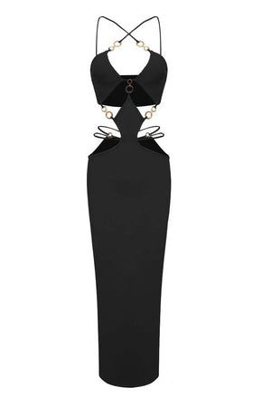 ANAEL Sexy Cut Out Bandage Dress