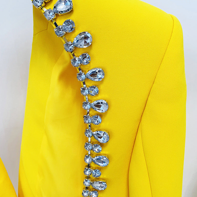 AZUR Blazer Dress with Crystals