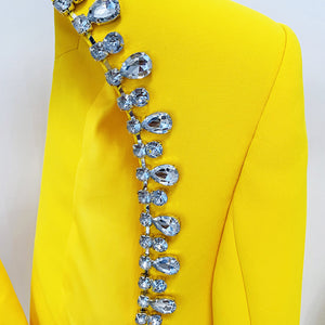 AZUR Blazer Dress with Crystals