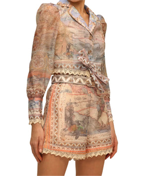 BATIA Long Sleeve Top and Short Set