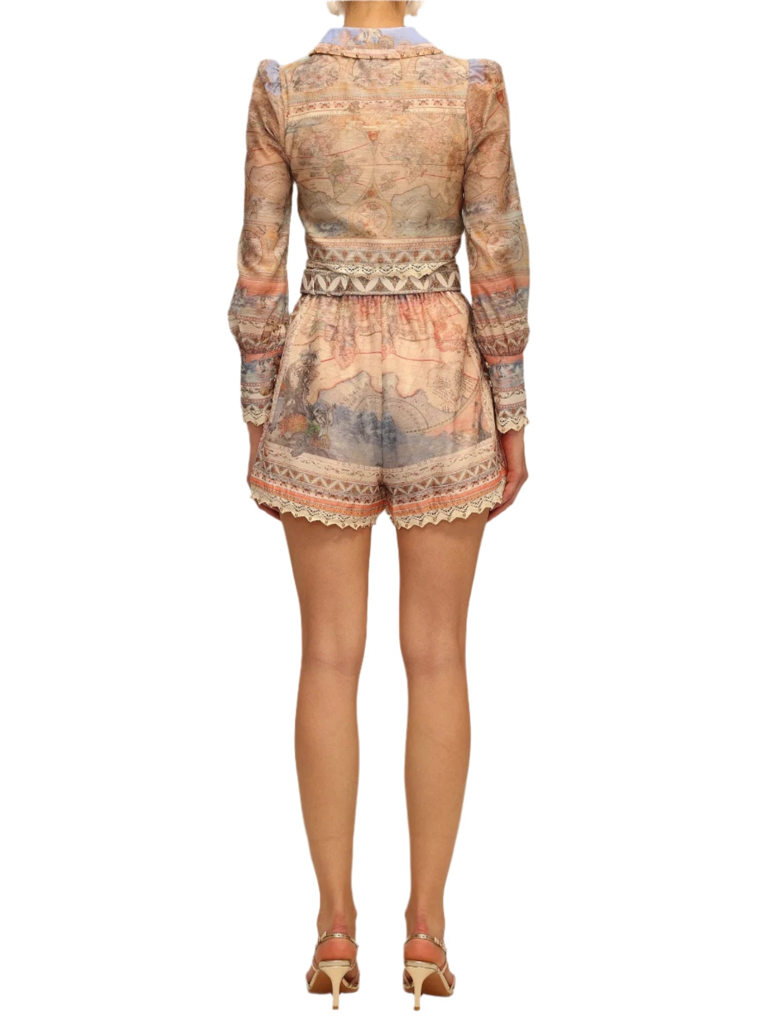 BATIA Long Sleeve Top and Short Set