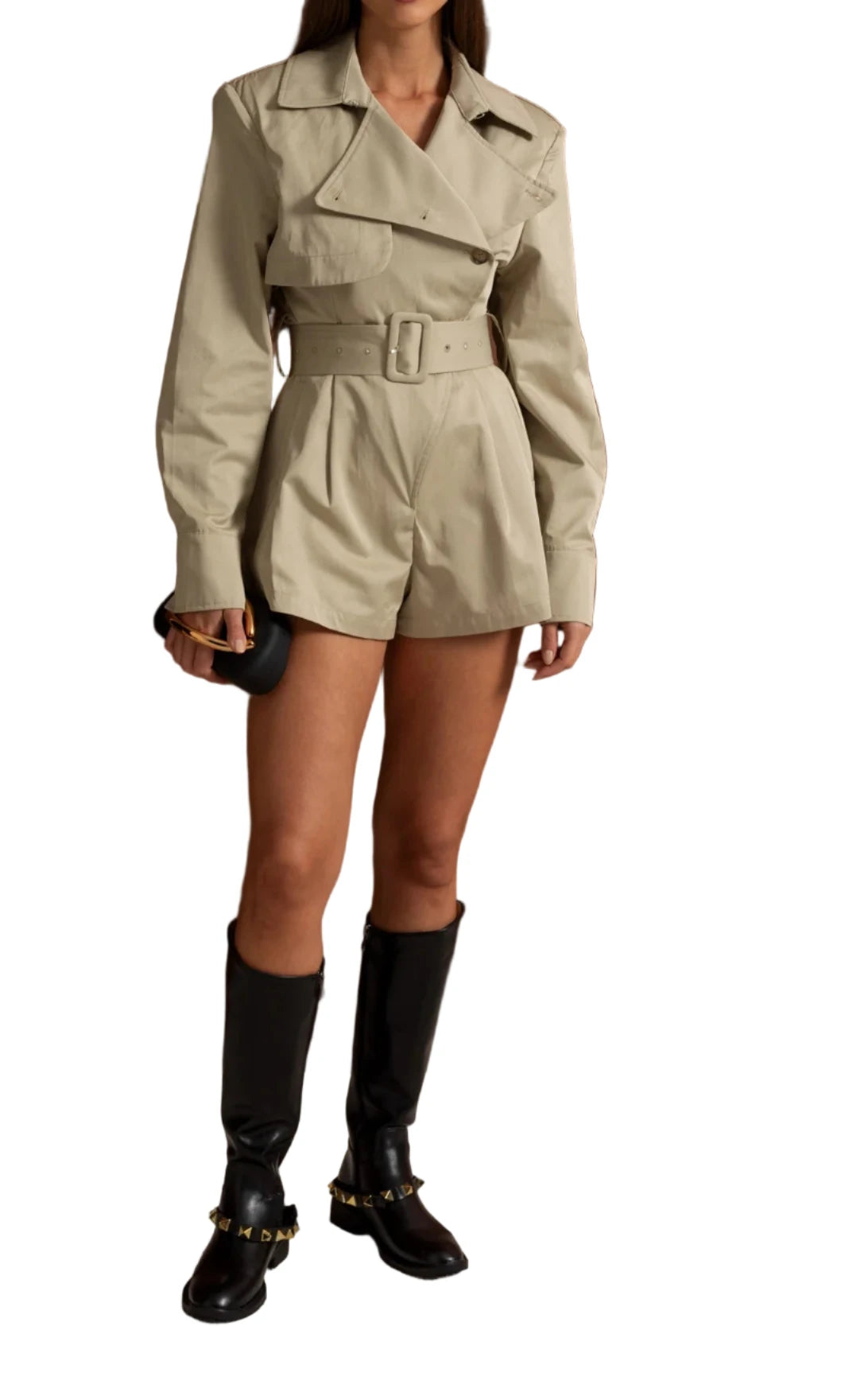 BRUNA Jacket Short Bodycon Jumpsuit