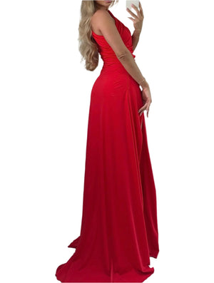 NEXT DAY DELIVERY CANDIDA Cut Out Sexy Maxi Bodycon Dress