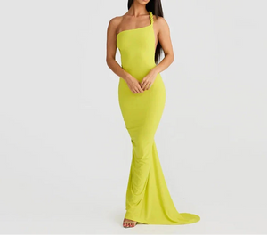 CHIKA Sexy Blackless Maxi Dress