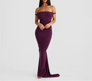 CHIKA Sexy Blackless Maxi Dress