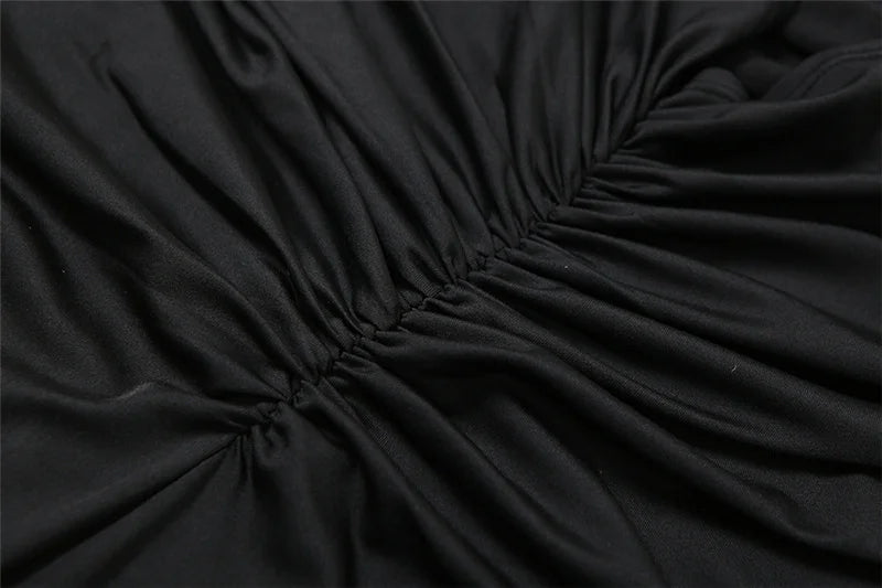 CHIKA Sexy Blackless Maxi Dress
