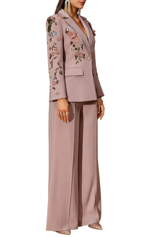 DALIA Sequins Embroidered Bodycon Suit