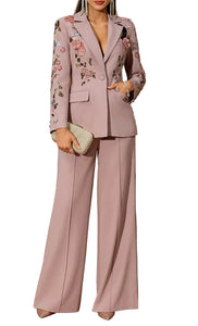 DALIA Sequins Embroidered Bodycon Suit