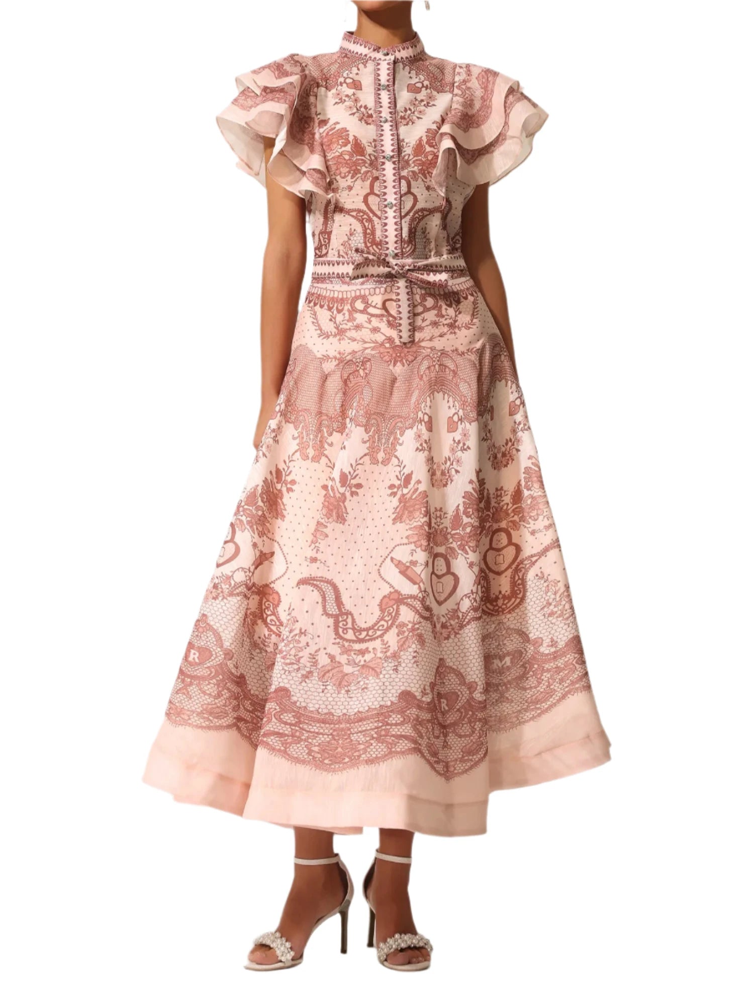 DARIA Floral Maxi Bodycon Set