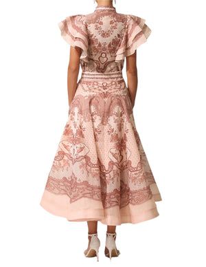 DARIA Floral Maxi Bodycon Set