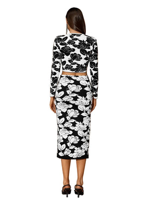 DESTINY Floral Jacquard Set
