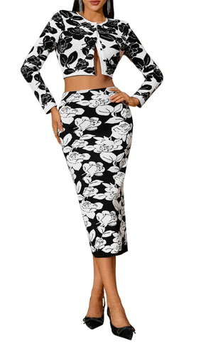 DESTINY Floral Jacquard Set