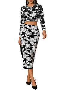 DESTINY Floral Jacquard Set