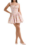 NEXT DAY DELIVERY EMINE Mini Flower Bodycon Dress