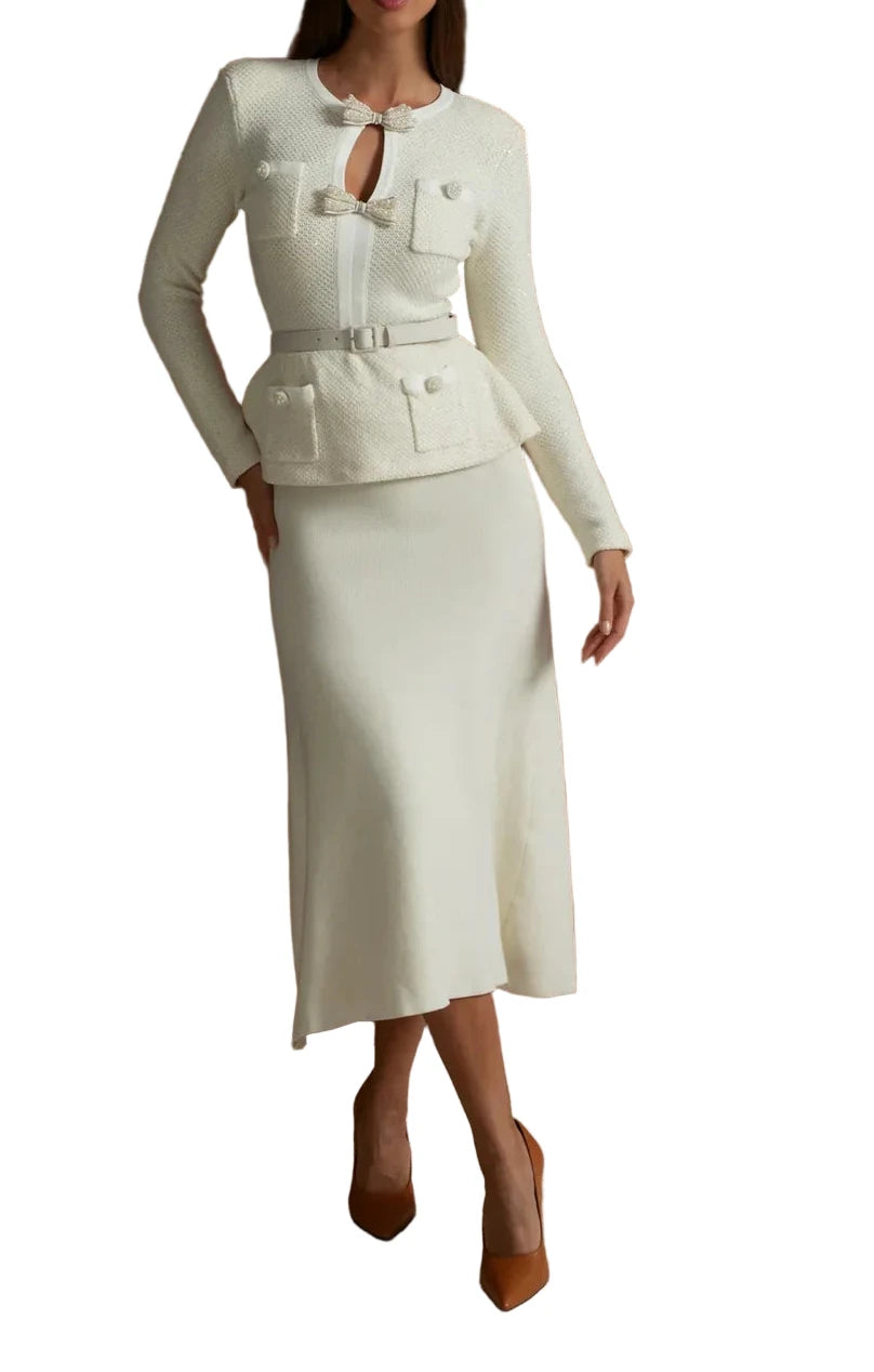 ESMA Knit Midi Bodycon Dress