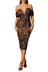 HELENA Strapless Sequins Bodycon Dress