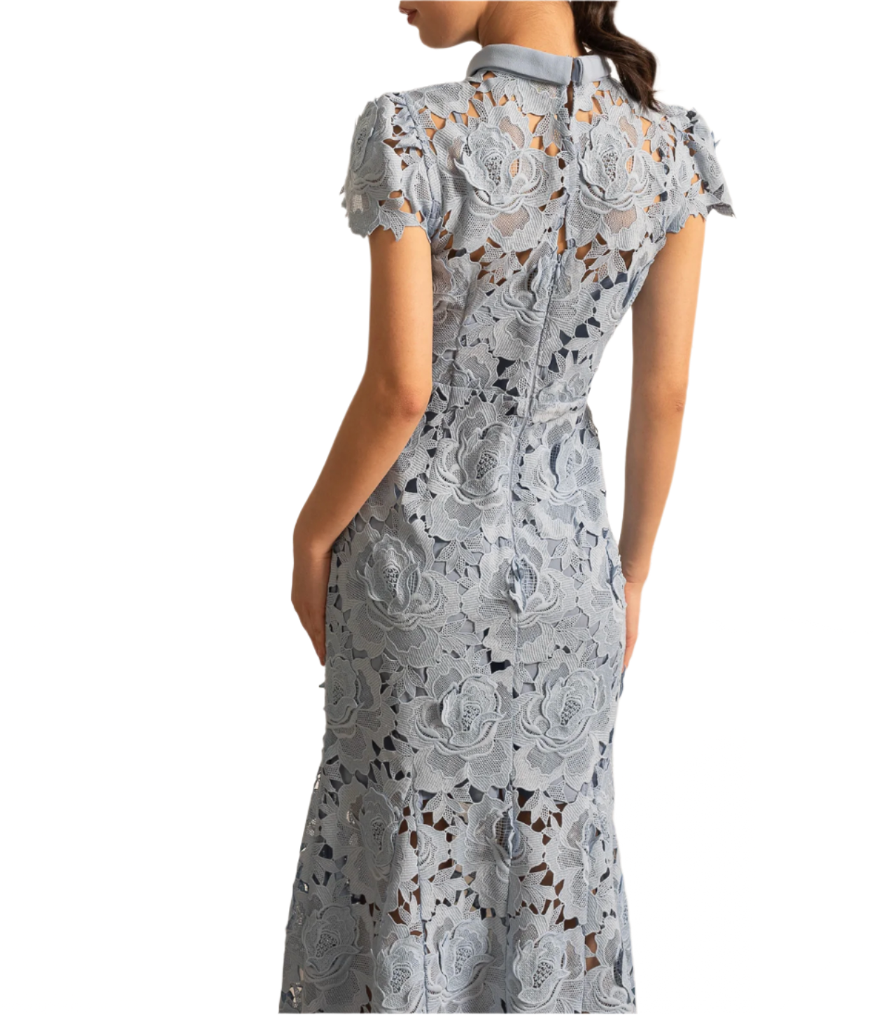 IKIA Lace Midi Bodycon Dress