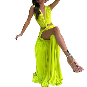 LE Asymmetric Sexy Bodycon Dress