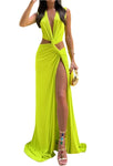LE Asymmetric Sexy Bodycon Dress