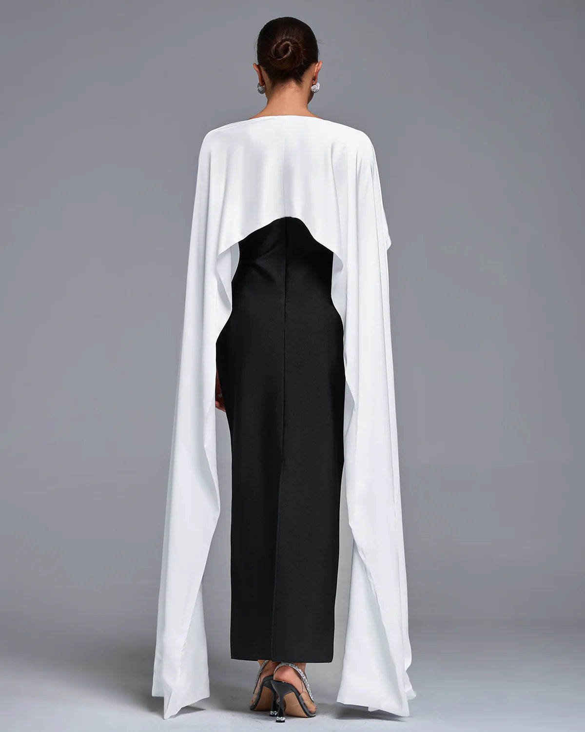 Loxley Strapless Bandage Dress with Satin Shawl Xs Loxley Strapless Bandage Dress with Satin Shawl Xs