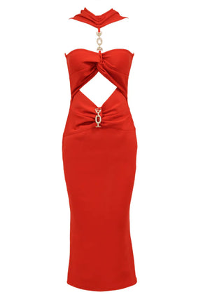 MAFALDA Cut Out Bodycon Dress