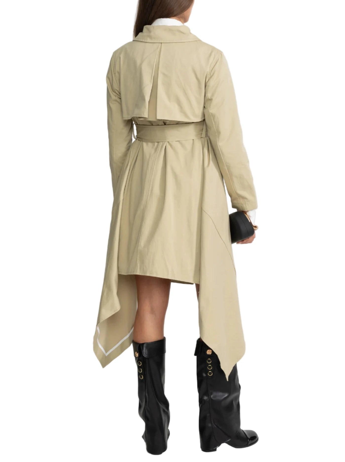 MARA Asymmetric Trench Coat