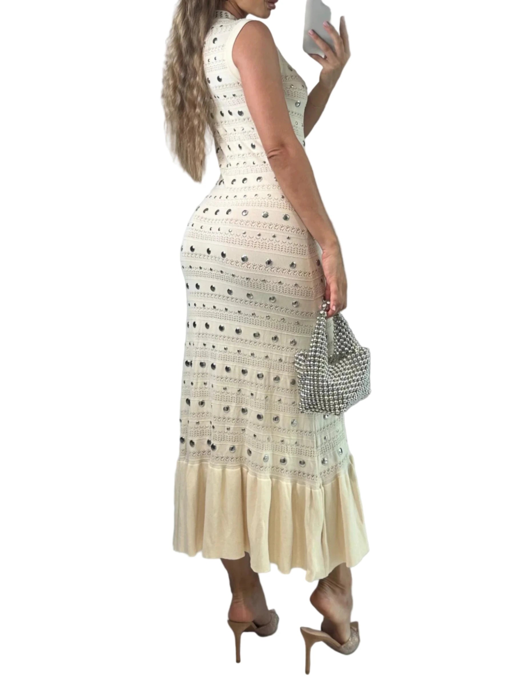 MILENA Knit Maxi Bodycon Dress