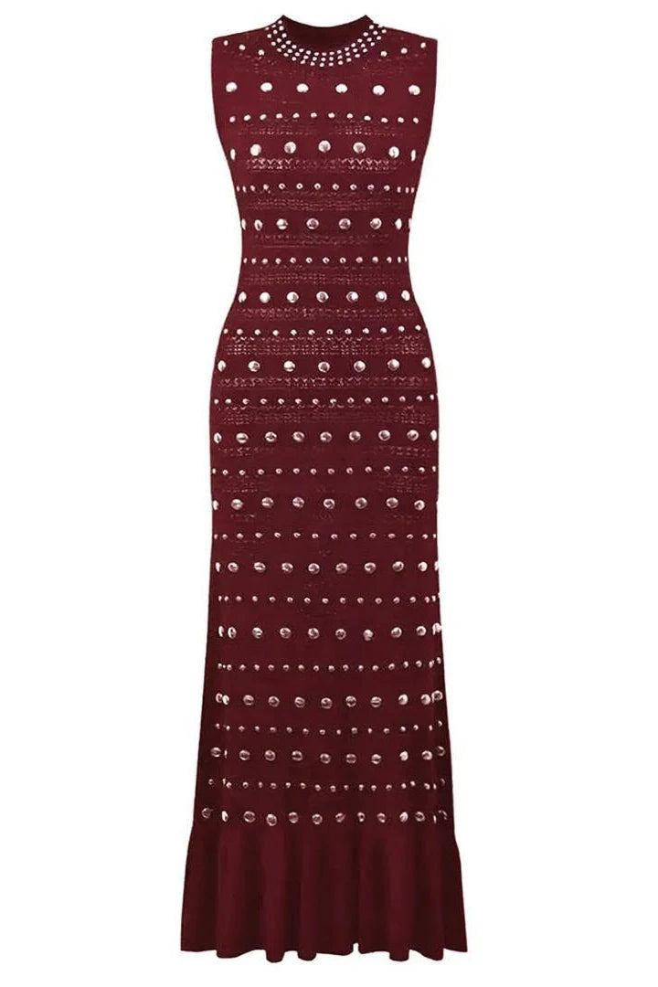 MILENA Knit Maxi Bodycon Dress