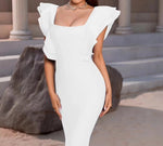 KIRA Ruffles Bandage Dress