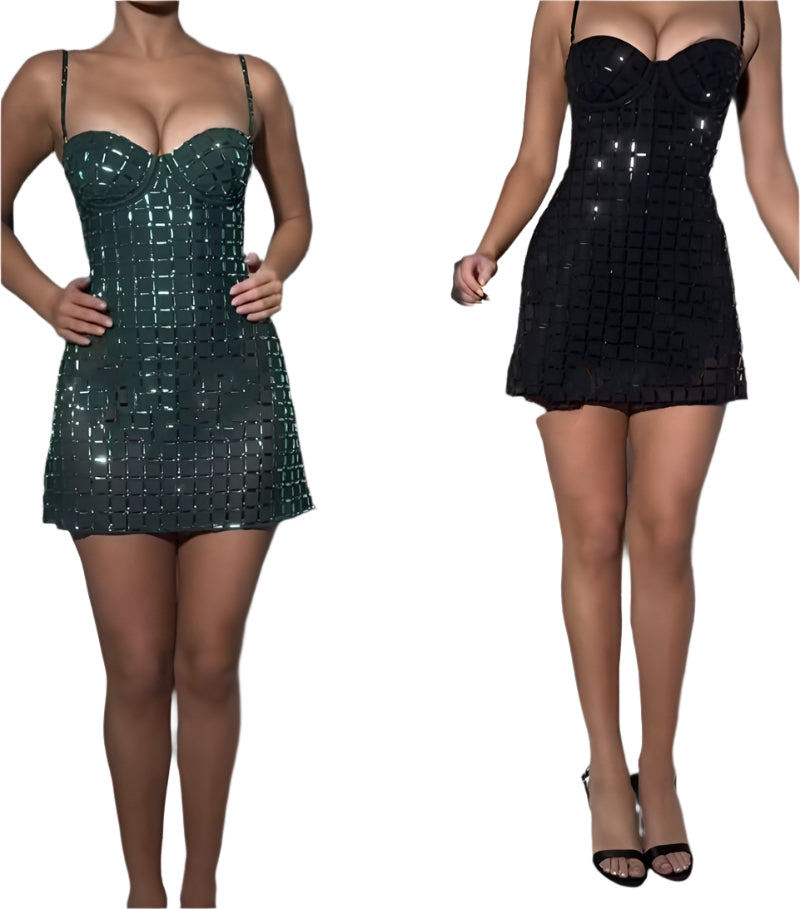 ALEC Stones Mini Bandage Dress
