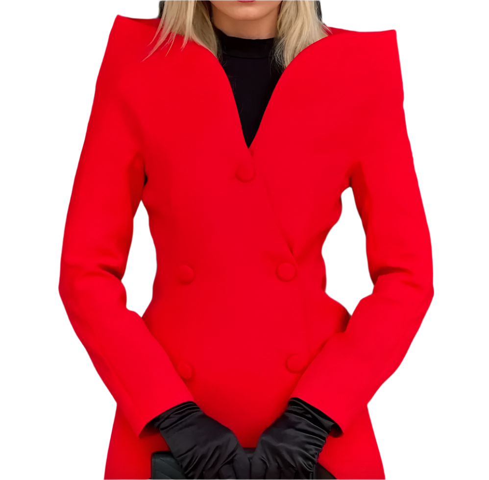 VAIRA Red Bodycon Dress - Coat