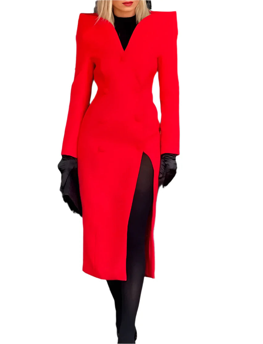 NEXT DAY DELIVERY VAIRA Red Bodycon Dress - Coat