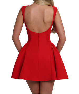 NEXT DAY DELIVERY XANA Red Mini Bodycon Dress