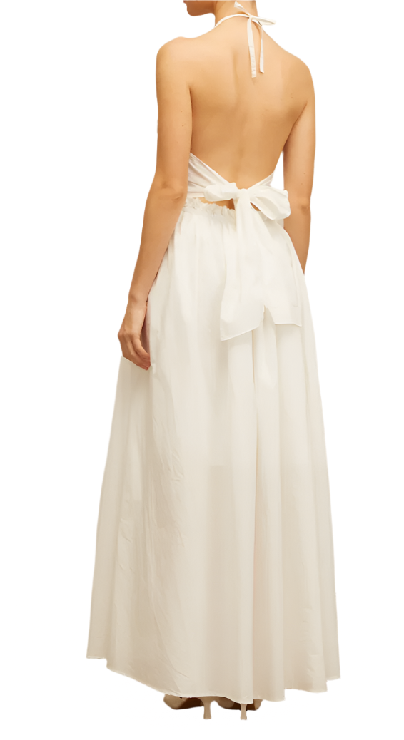 FRANCESCA Floral Cut Out Maxi Dress