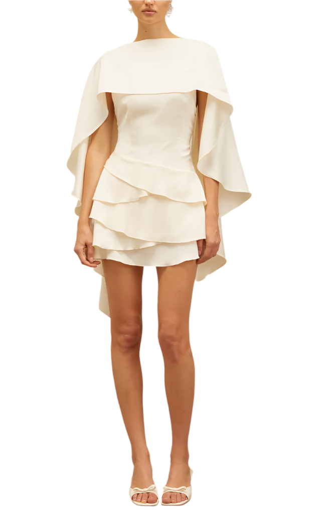 AVIA Ruffle Mini Bodycon Dress