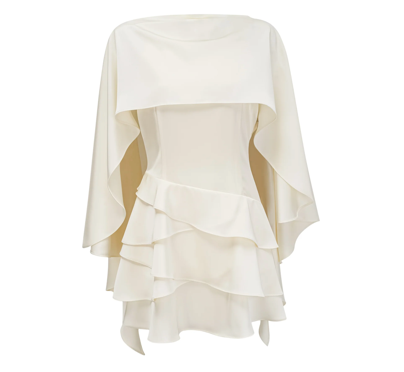 AVIA Ruffle Mini Bodycon Dress