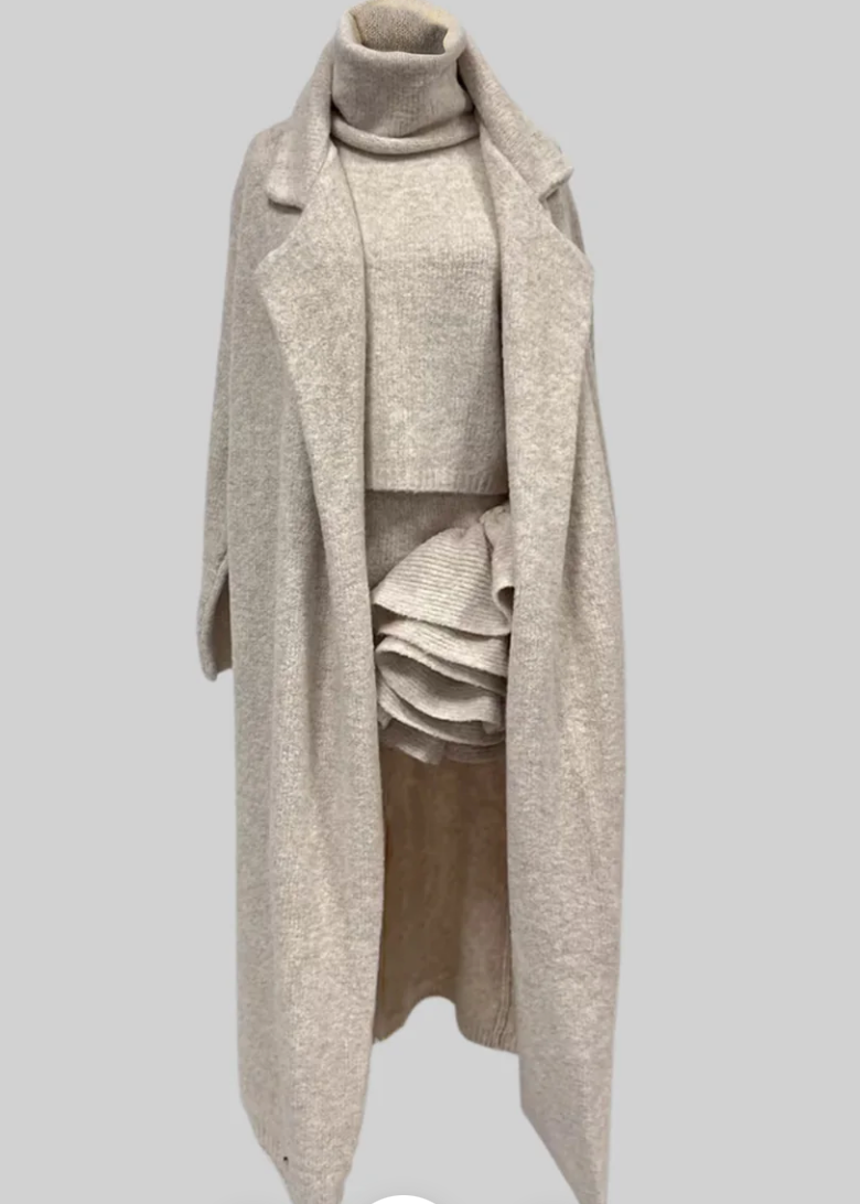 ILSE Knit 3 Pieces Bodycon Set