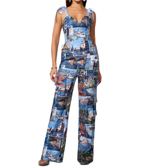 NEXT DAY DELIVERY TASYA Vintage Cargo Pants Set