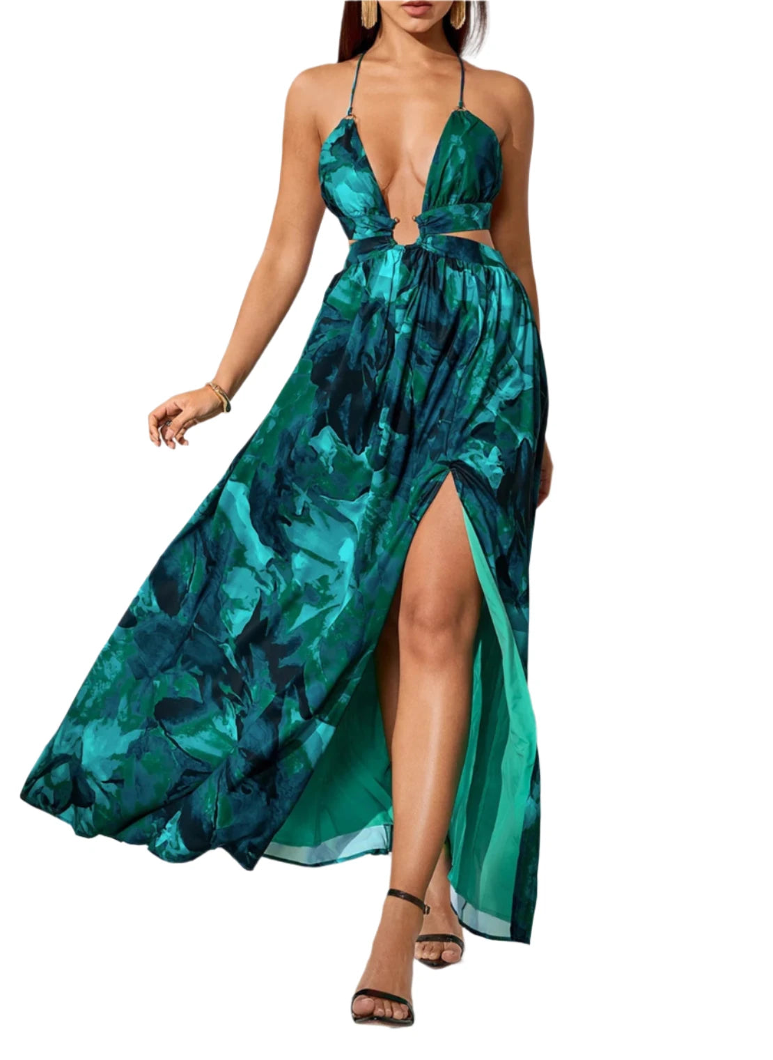 NEXT DAY DELIVERY TIANA Sexy Beach Maxi Dress