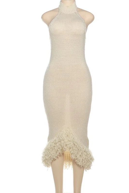 VICKI Knit Midi Bodycon Dress