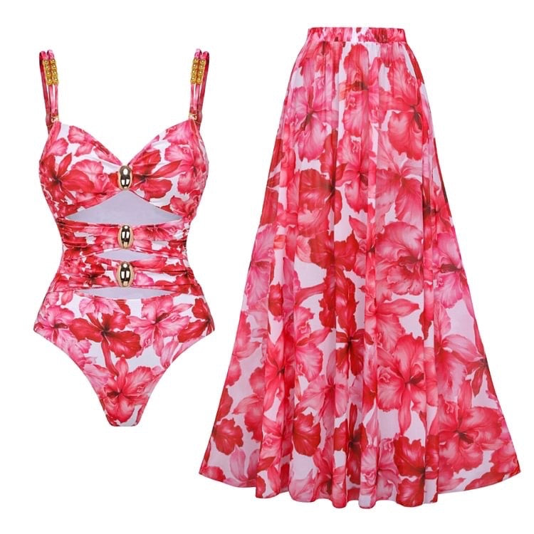 RANI Flower Swimsuit Set